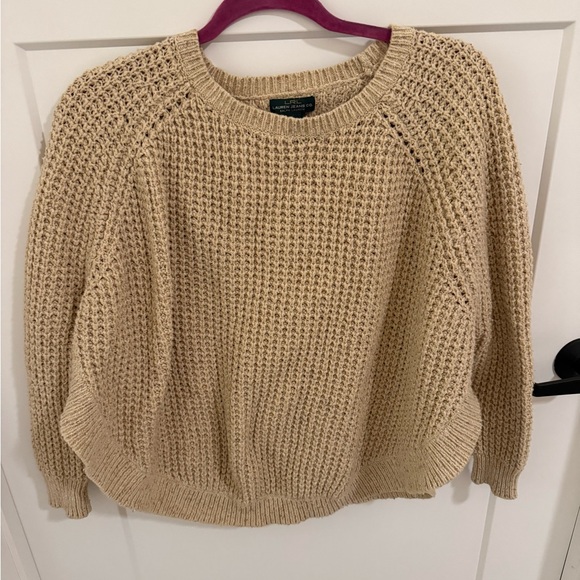 Ralph Lauren Sweaters - LRL Lauren Jeans Co Ralph Lauren Chunky Knit Sweater Beige Oatmeal Size L